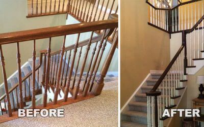Refinishing Your Staircase to Match Your Hardwood Floors