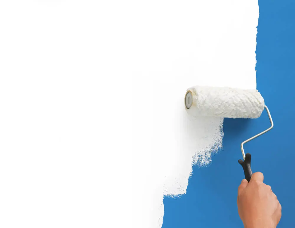 When painting over dark colors with a light color, it’s best to use primer.