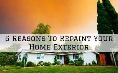 5 Reasons To Repaint Your Home Exterior in Denver Metro, CO