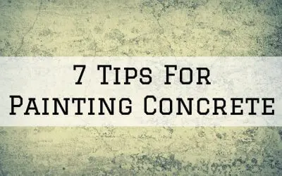 7 Tips For Painting Concrete in Denver Metro, CO