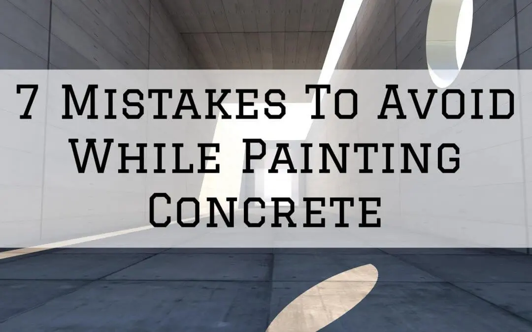 2020-10-09 Imhoff Fine Residential Painting Denver Metro CO Mistakes Avoid Concrete