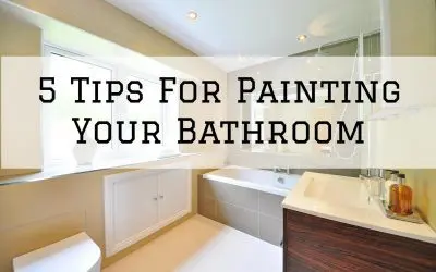 5 Important Bathroom Painting Tips For Beginners