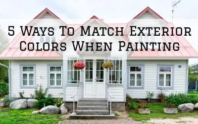 5 Ways To Match Exterior Colors When Painting in Denver Metro, CO