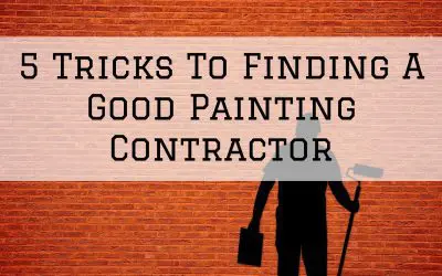 5 Tricks To Finding A Good Painting Contractor in Denver Metro, CO