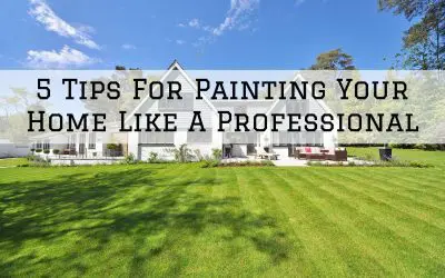 5 Tips For Painting Your Home Like A Professional in Denver Metro, CO