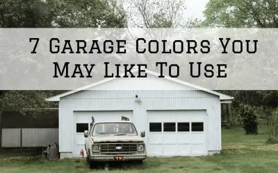 7 Garage Colors You May Like To Use in Denver Metro, CO