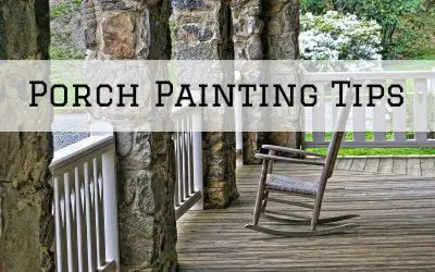 Porch Painting Tips in Denver Metro, CO